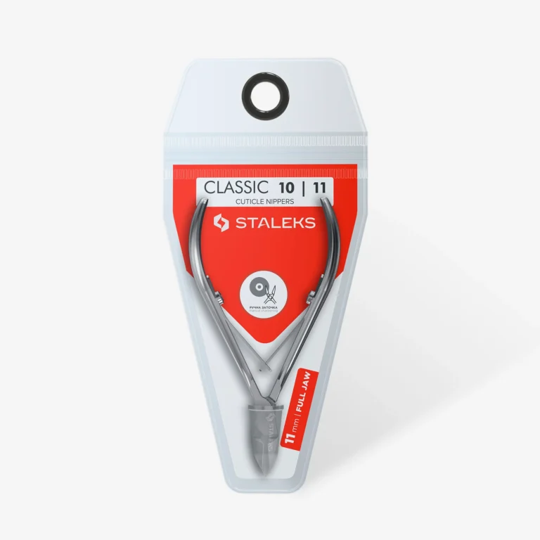 STALEKS CLASSIC 10 Сuticle nippers, 11 mm 3