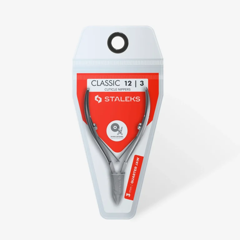 STALEKS CLASSIC 12 Сuticle nippers, 3 mm 3