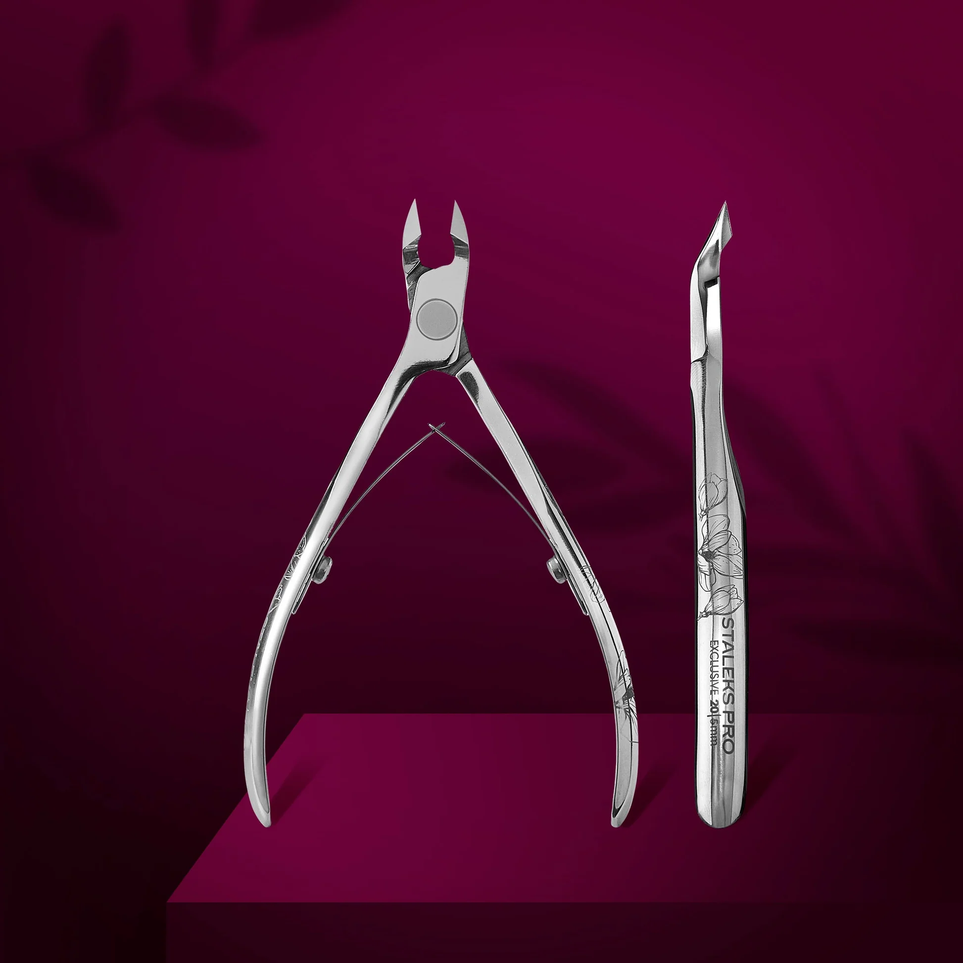 STALEKS EXCLUSIVE 20 Professional cuticle nippers, 8 mm STALEKS EXCLUSIVE 20 Professional cuticle nippers, 8 mm