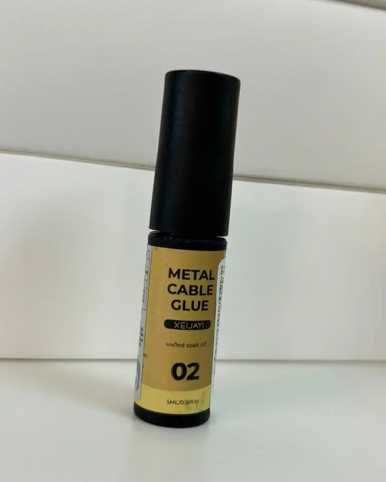 Metal cable glue