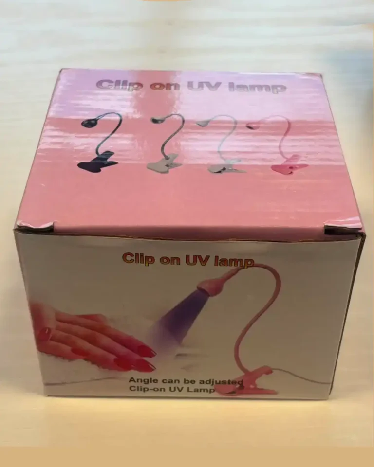 Mini lampara UV-LED con clip
